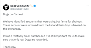 Торговля мем-токеном DOGS на Binance начнётся 26 августа